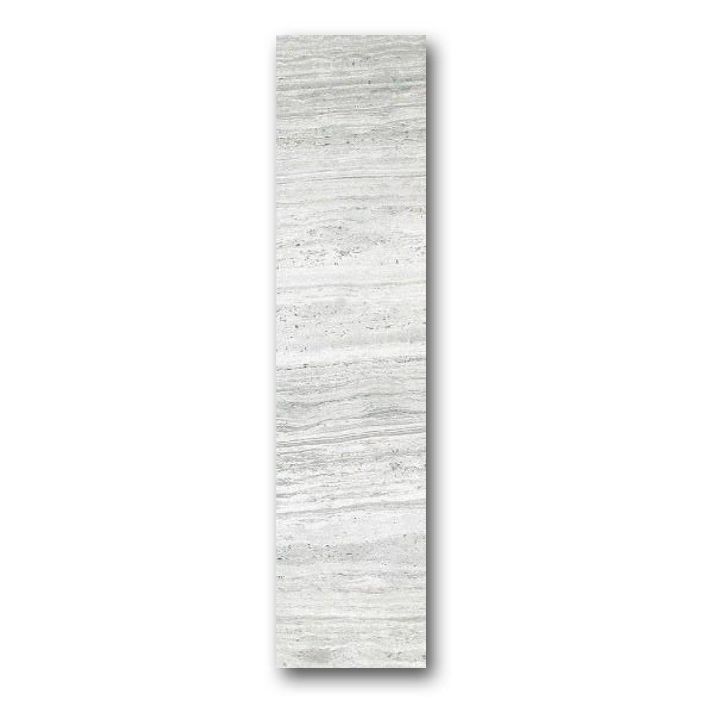 Brook White Matte Bullnose 3x12 Molding Trim Brook White Matte Bullnose 3x12 Molding Trim - American Tile Depot