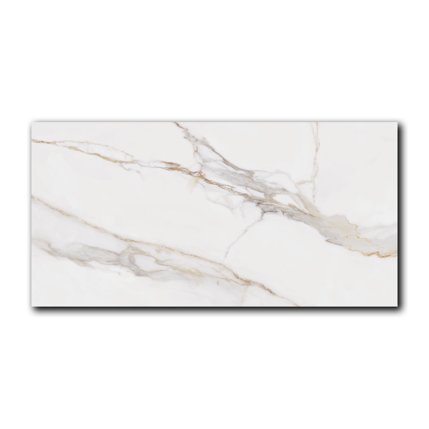 24x48 Marble Aureo Gold Polished Marble Look Porcelain Tile 24x48 Marble Aureo Gold Polished Marble Look Porcelain Tile - American Tile Depot