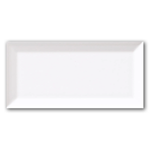 3x6 Strata White Ice Beveled Solid Color Matte Ceramic Wall Tile 3x6 Strata White Ice Beveled Solid Color Matte Ceramic Wall Tile - American Tile Depot