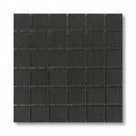 2x2 Spectrum Black Matte Porcelain Mosaic Tile - American Tile Depot