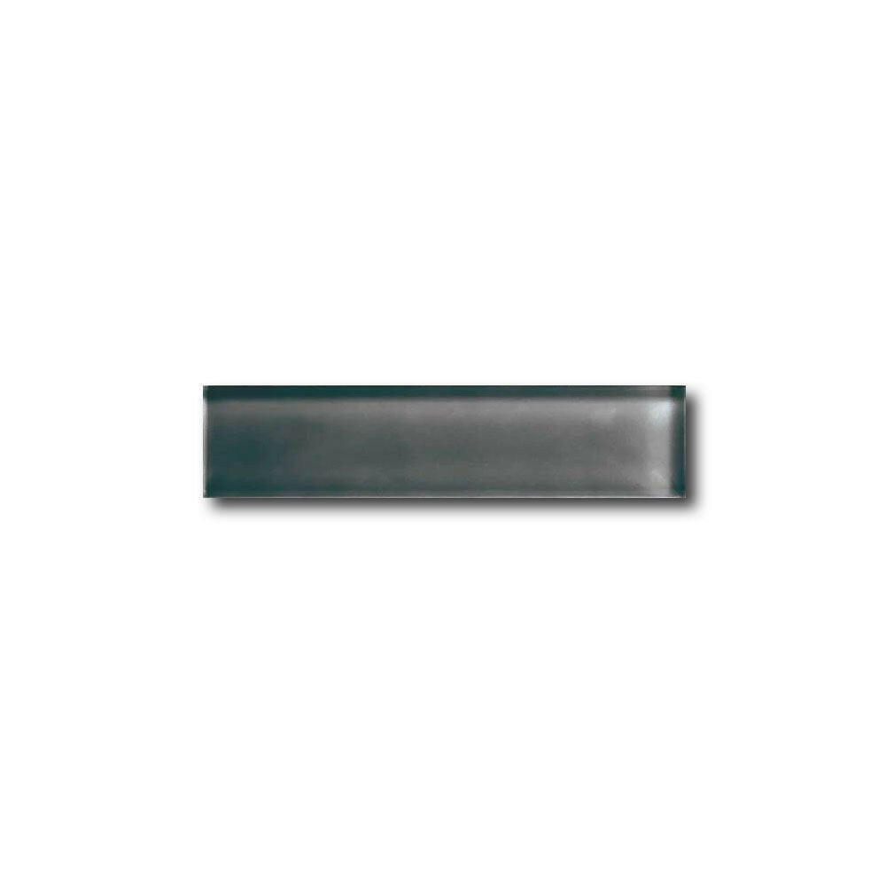 CLEARANCE – 2x8 Color Appeal Charcoal Gray Glass Wall Tile - American Tile Depot