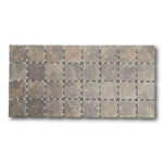 CLEARANCE – 3x3 Continental Slate Moroccan Brown Matte Ceramic Mosaic Tile - American Tile Depot