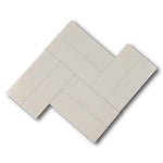 CLEARANCE - 4x12 Color Wheel Linear Urban Putty Glossy Ceramic Wall Tile CLEARANCE - 4x12 Color Wheel Linear Urban Putty Glossy Ceramic Wall Tile - American Tile Depot