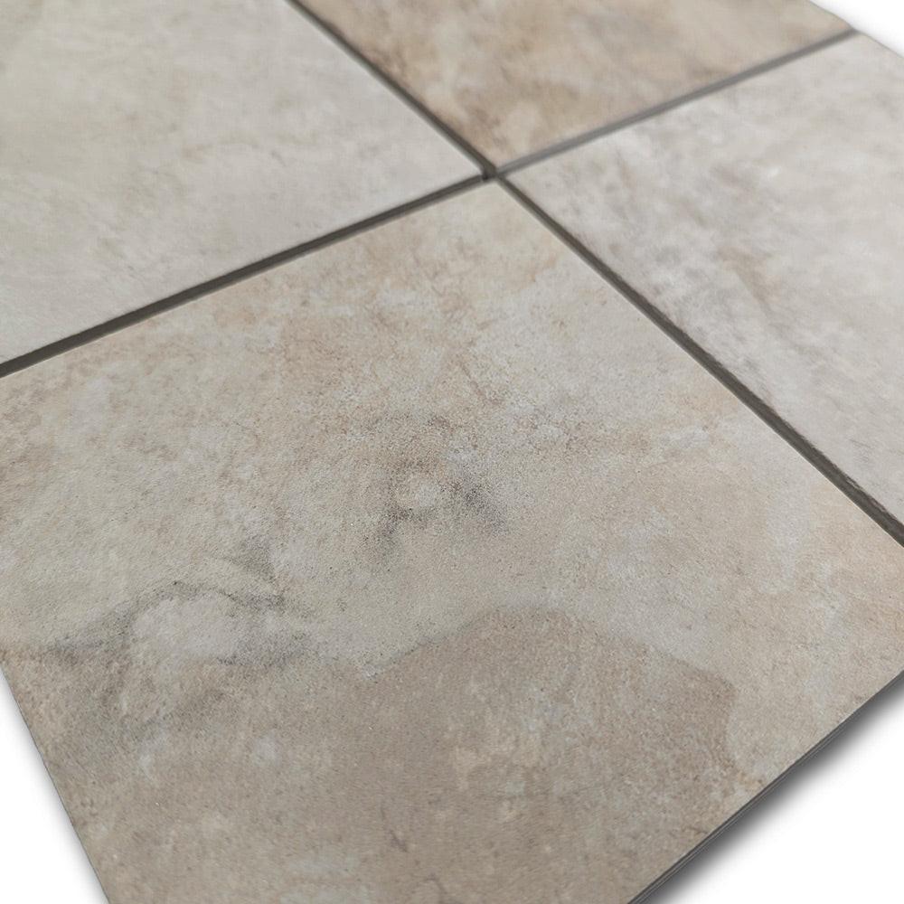 CLEARANCE – 6x6 Continental Slate Egyptian Beige Matte Ceramic Tile - American Tile Depot