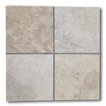 CLEARANCE – 6x6 Continental Slate Egyptian Beige Matte Ceramic Tile - American Tile Depot