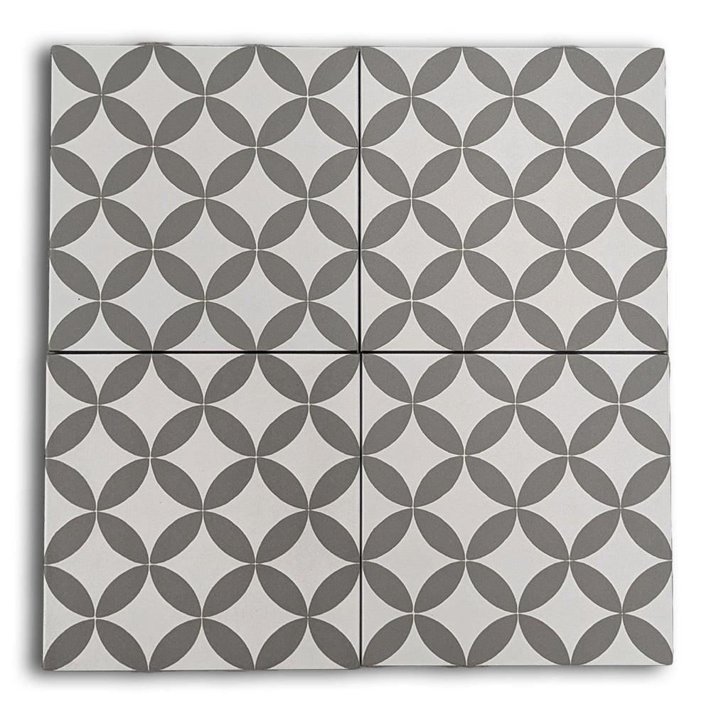 CLEARANCE - 8x8 D_Segni Stella Mud Blend Porcelain Tile CLEARANCE - 8x8 D_Segni Stella Mud Blend Porcelain Tile - American Tile Depot