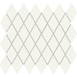 CLEARANCE – Color Story Designer White 2x3 Harlequin Matte Ceramic Mosaic Tile CLEARANCE – Color Story Designer White 2x3 Harlequin Matte Ceramic Mosaic Tile - American Tile Depot