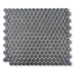 CLEARANCE – Color Wheel Black Penny Round Matte Ceramic Mosaic Tile CLEARANCE – Color Wheel Black Penny Round Matte Ceramic Mosaic Tile - American Tile Depot