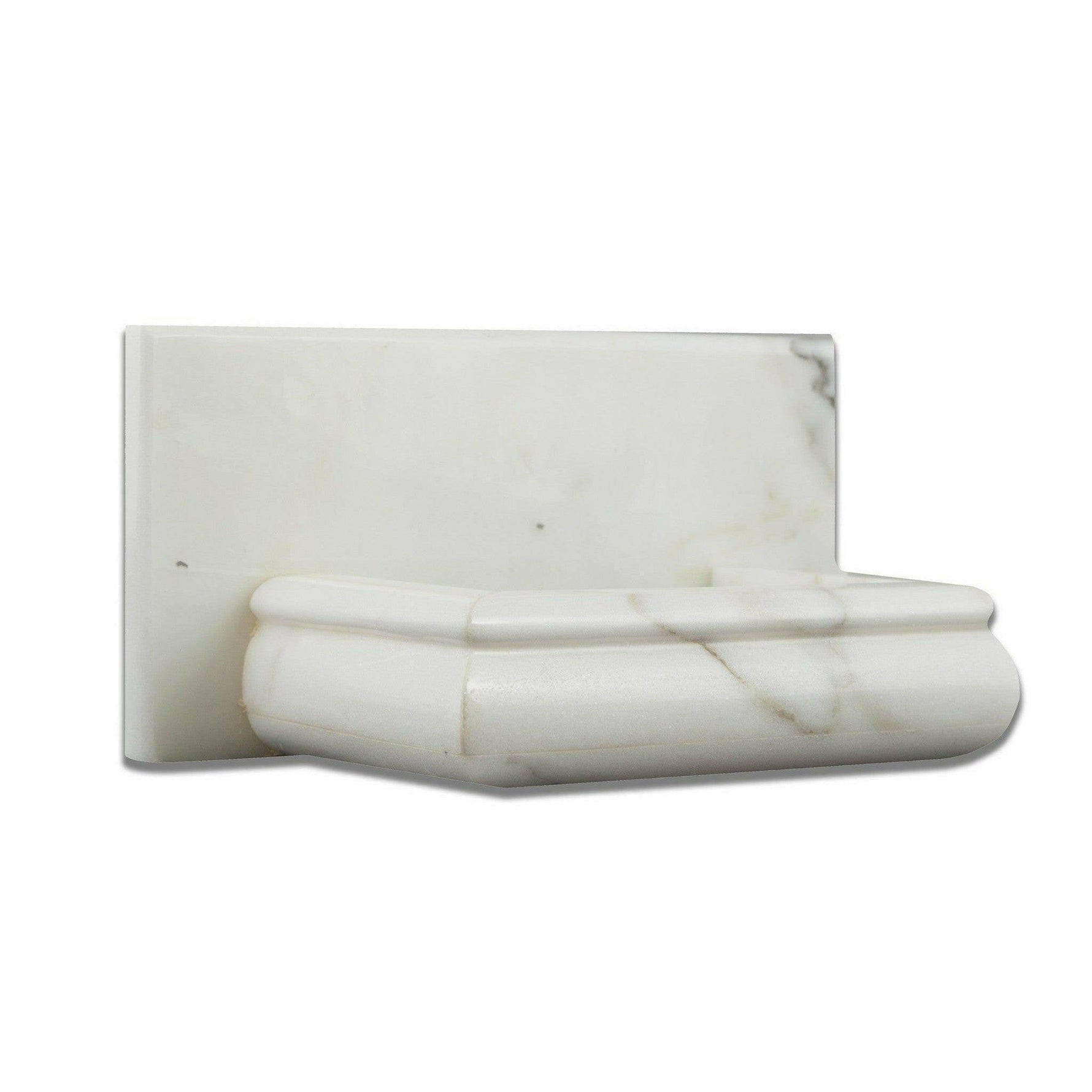 Calacatta Gold Marble Hand-Made Custom Soap Holder - Soap Dish - Polished Calacatta Gold Marble Hand-Made Custom Soap Holder - Soap Dish - Polished - American Tile Depot
