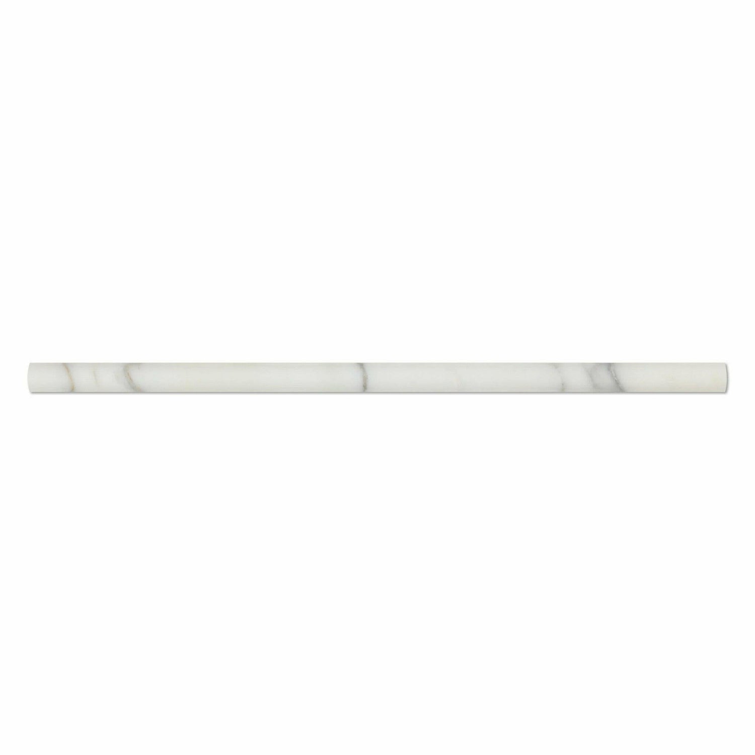 Calacatta Gold Marble Honed 1/2x12 Pencil Liner Calacatta Gold Marble Honed 1/2x12 Pencil Liner - American Tile Depot