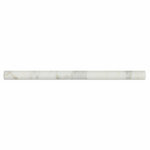 Calacatta Gold Marble Honed 3/4x12 Bullnose Liner - American Tile Depot