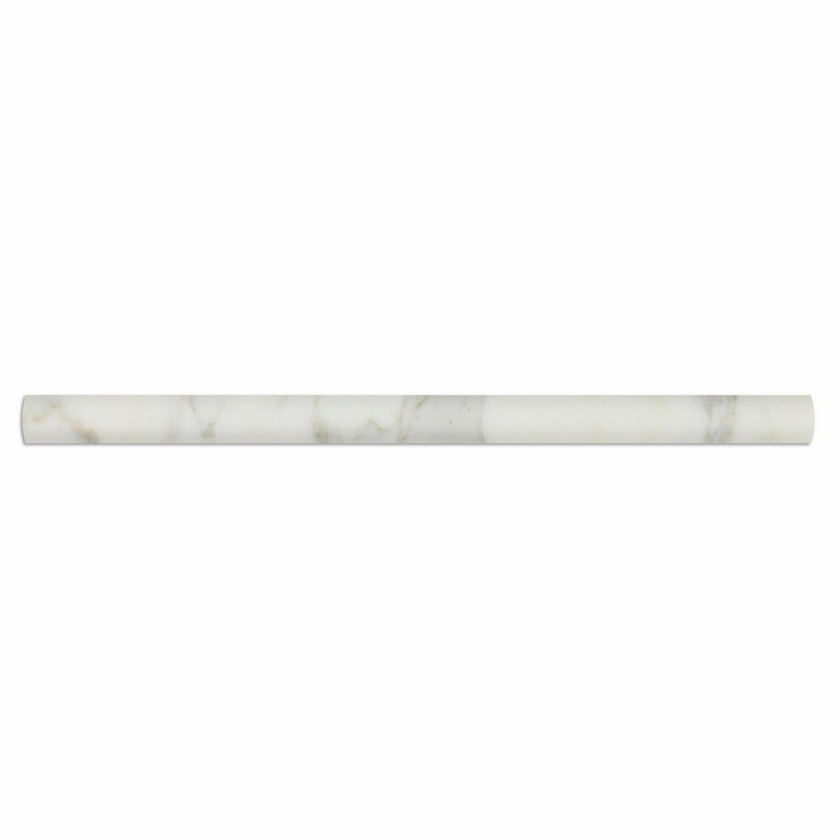 Calacatta Gold Marble Honed 3/4x12 Bullnose Liner - American Tile Depot