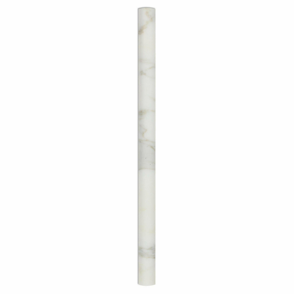 Calacatta Gold Marble Honed 3/4x12 Bullnose Liner - American Tile Depot