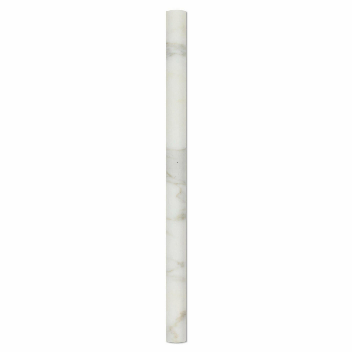 Calacatta Gold Marble Honed 3/4x12 Bullnose Liner - American Tile Depot