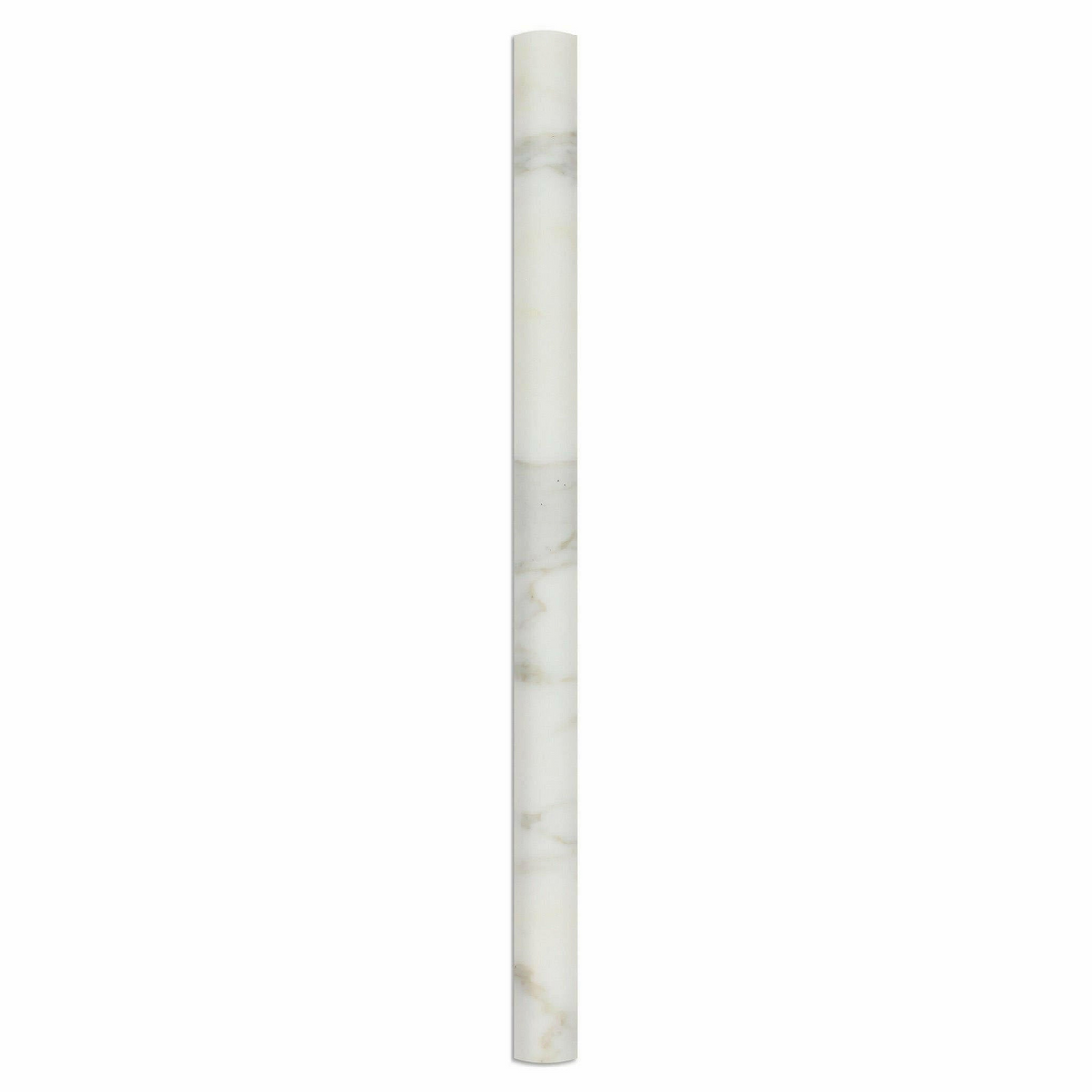 Calacatta Gold Marble Honed 3/4x12 Bullnose Liner - American Tile Depot