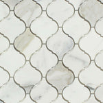Calacatta Gold Marble Honed Lantern Mosaic Tile Calacatta Gold Marble Honed Lantern Mosaic Tile - American Tile Depot