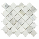 Calacatta Gold Marble Honed Lantern Mosaic Tile Calacatta Gold Marble Honed Lantern Mosaic Tile - American Tile Depot