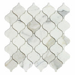 Calacatta Gold Marble Honed Lantern Mosaic Tile Calacatta Gold Marble Honed Lantern Mosaic Tile - American Tile Depot