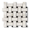 Large Basketweave w/ Black Honed 