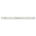 Calacatta Gold Marble Polished 3/4x12 Bullnose Liner Calacatta Gold Marble Polished 3/4x12 Bullnose Liner - American Tile Depot