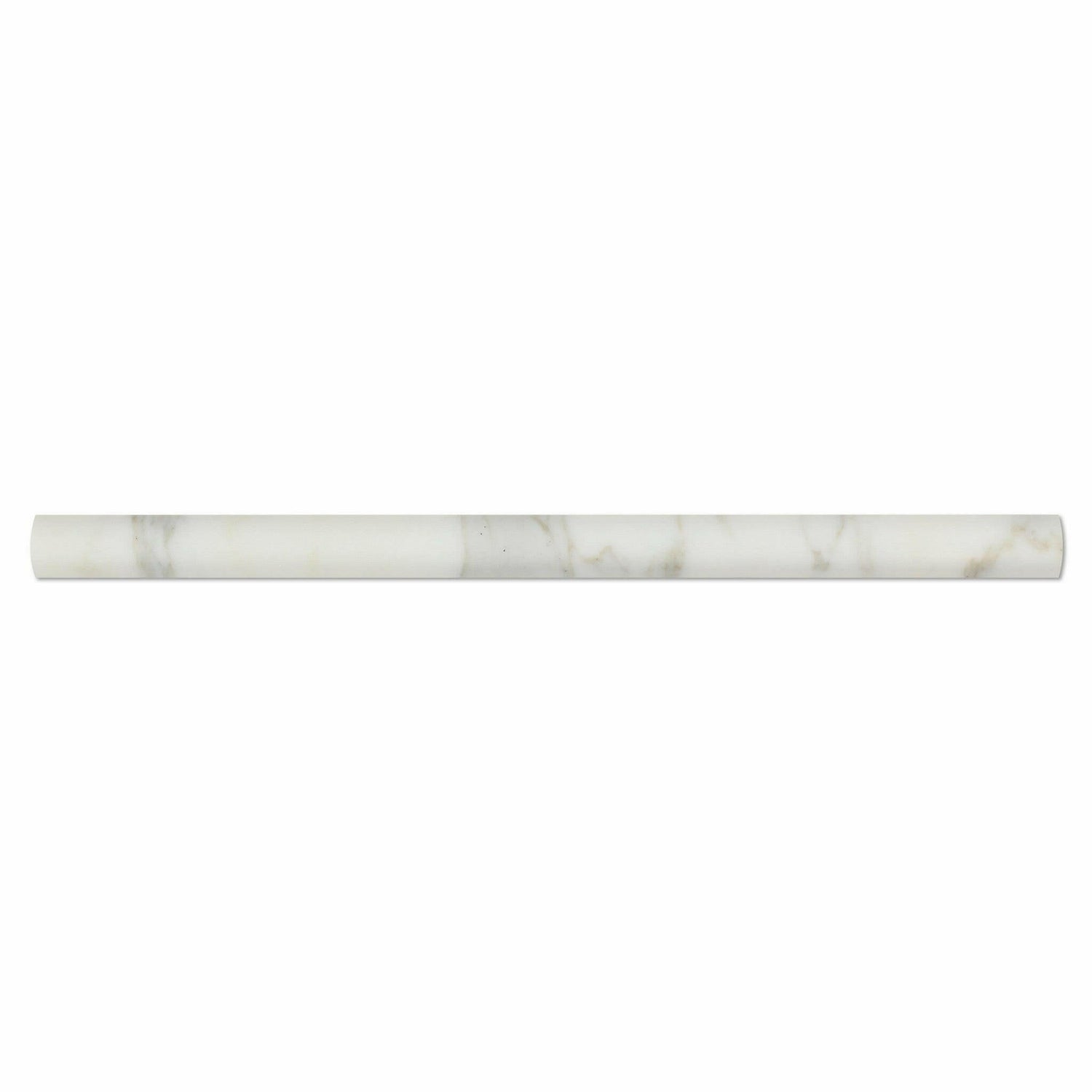 Calacatta Gold Marble Polished 3/4x12 Bullnose Liner Calacatta Gold Marble Polished 3/4x12 Bullnose Liner - American Tile Depot
