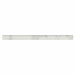 Calacatta Gold Marble Polished 3/4x12 Bullnose Liner - American Tile Depot