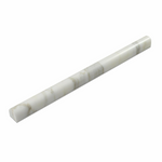 Calacatta Gold Marble Polished 3/4x12 Bullnose Liner - American Tile Depot