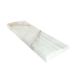 Calacatta Gold Marble Polished 4" Baseboard Trim Molding Calacatta Gold Marble Polished 4" Baseboard Trim Molding - American Tile Depot