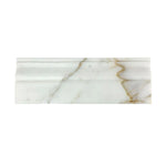 Calacatta Gold Marble Polished 4" Baseboard Trim Molding Calacatta Gold Marble Polished 4" Baseboard Trim Molding - American Tile Depot