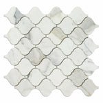 Calacatta Gold Marble Polished Lantern Mosaic Tile Calacatta Gold Marble Polished Lantern Mosaic Tile - American Tile Depot
