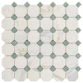 Octagon w/ Ming Green Honed