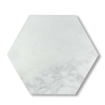 Calacatta Oliva Honed 10" Hexagon Marble Tile - American Tile Depot