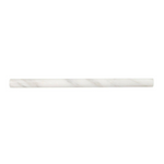 Calacatta Oliva Marble Polished 3/4x12 Bullnose Liner - American Tile Depot