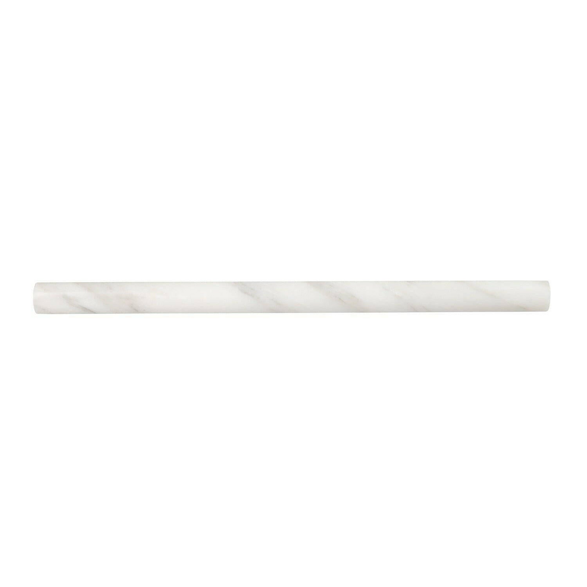 Calacatta Oliva Marble Polished 3/4x12 Bullnose Liner - American Tile Depot