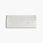 Calacatta Oliva Marble Honed 4 3/4x12 Baseboard Trim Molding Calacatta Oliva Marble Honed 4 3/4x12 Baseboard Trim Molding - American Tile Depot
