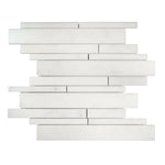 Calacatta Oliva Marble Honed Random Strip Mosaic Tile Calacatta Oliva Marble Honed Random Strip Mosaic Tile - American Tile Depot