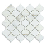 Calacatta Oliva Marble Polished 3" Lantern Mosaic Tile Calacatta Oliva Marble Polished 3" Lantern Mosaic Tile - American Tile Depot
