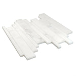Calacatta Oliva Marble Polished Random Strip Mosaic Tile Calacatta Oliva Marble Polished Random Strip Mosaic Tile - American Tile Depot