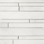 Calacatta Oliva Marble Polished Random Strip Mosaic Tile Calacatta Oliva Marble Polished Random Strip Mosaic Tile - American Tile Depot