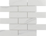 2x6 Mineralis Gold Brick Marble Mosaic Tile - American Tile Depot