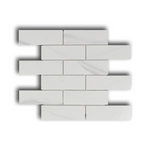 2x6 Mineralis Gold Brick Marble Mosaic Tile - American Tile Depot