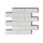 2x6 Mineralis Gold Brick Marble Mosaic Tile - American Tile Depot