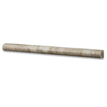 Cappuccino Marble Polished 3/4x12 Bullnose Liner Cappuccino Marble Polished 3/4x12 Bullnose Liner - American Tile Depot