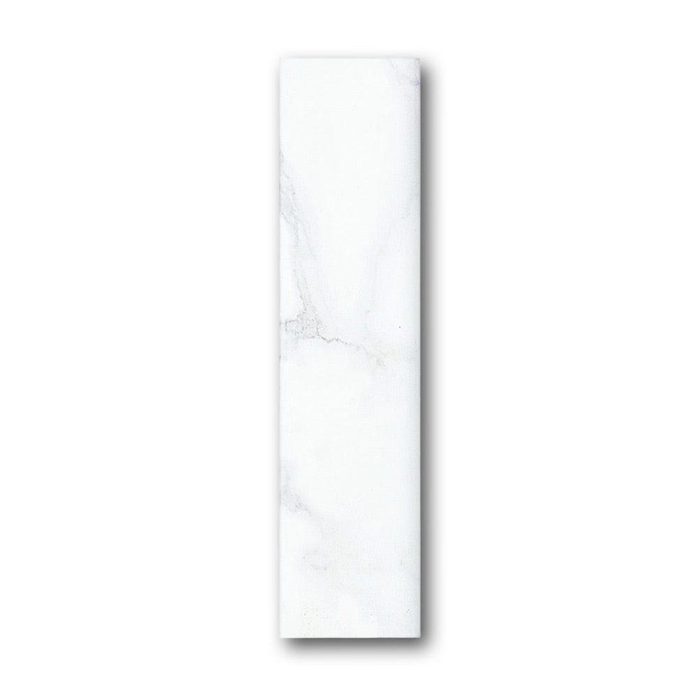 Carrara Natural Bullnose 2018 3x12 Molding Trim Carrara Natural Bullnose 2018 3x12 Molding Trim - American Tile Depot