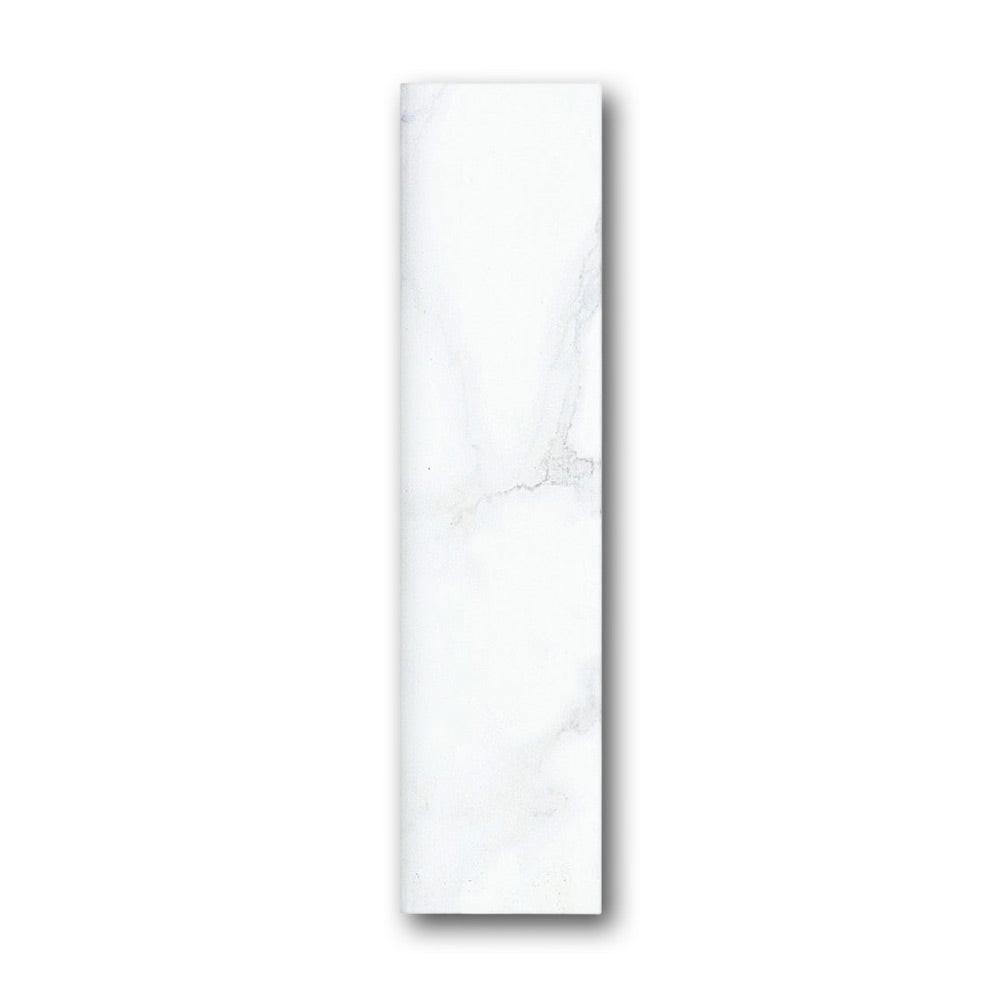 Carrara Natural Bullnose 2018 3x12 Molding Trim Carrara Natural Bullnose 2018 3x12 Molding Trim - American Tile Depot