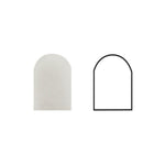 Carrara White Marble Honed 1/2x12 Pencil Liner Carrara White Marble Honed 1/2x12 Pencil Liner - American Tile Depot