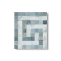 Corner Greek Key w/Gray Honed