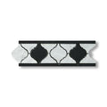 Border Lantern w/Black Polished