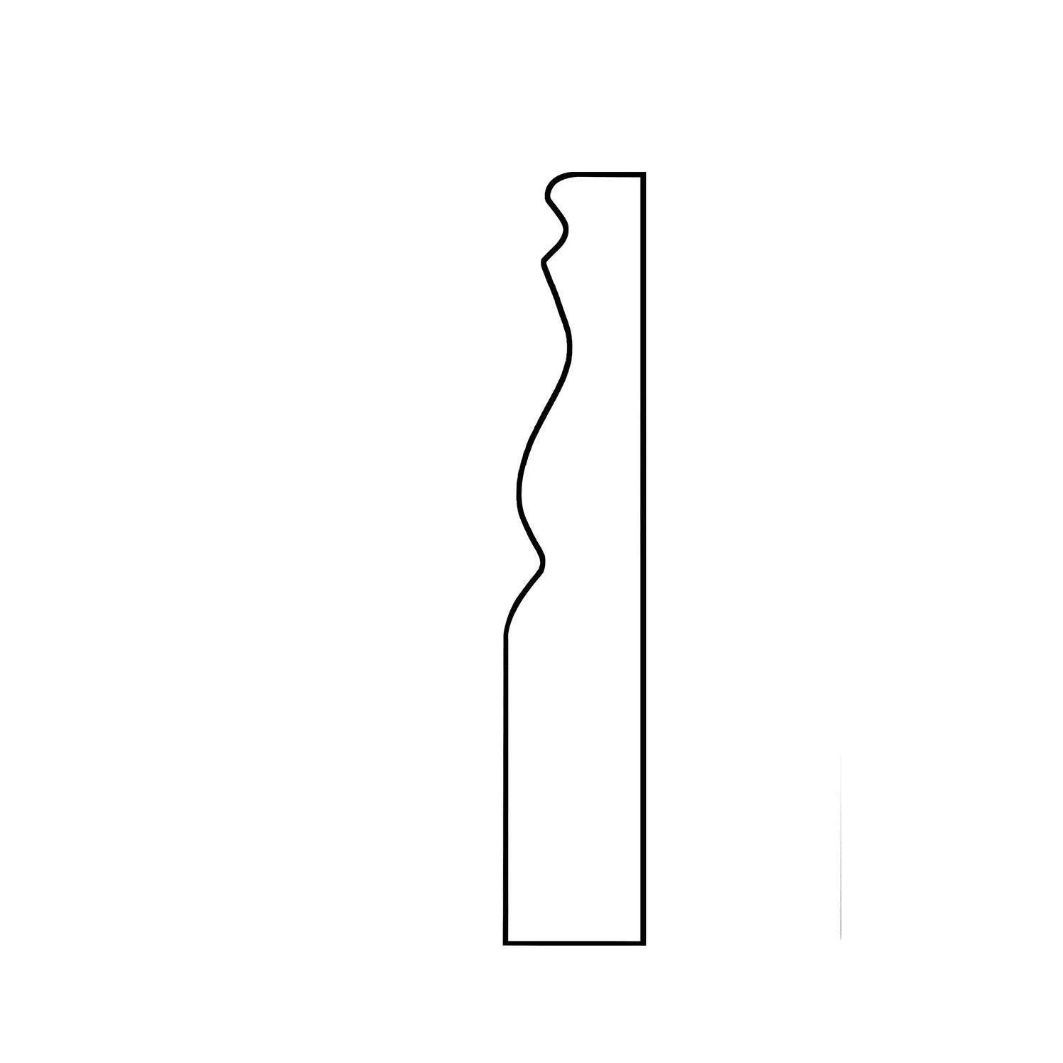 Carrara White Marble Polished 4" Baseboard Trim Molding Carrara White Marble Polished 4" Baseboard Trim Molding - American Tile Depot