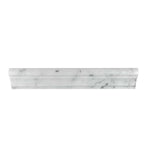 Carrara White Marble Polished F-5 Chair Rail / Crown Molding Trim Carrara White Marble Polished F-5 Chair Rail / Crown Molding Trim - American Tile Depot
